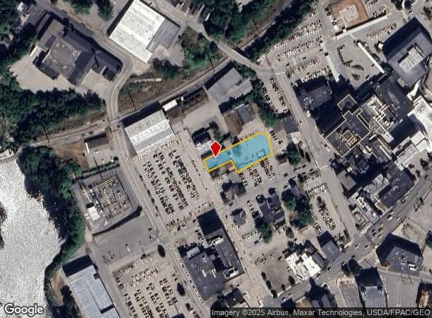  12 Bates St, Lewiston, ME Parcel Map