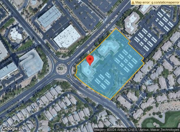  1140 N Town Center Dr, Las Vegas, NV Parcel Map