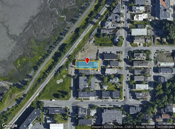  611 O St, Anchorage, AK Parcel Map