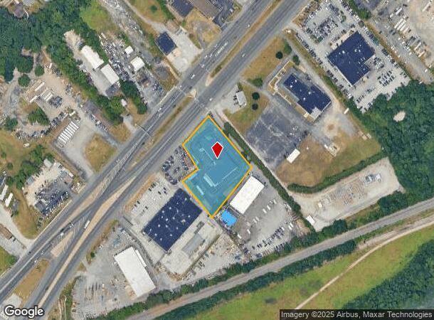 232 S Dupont Hwy, New Castle, DE Parcel Map