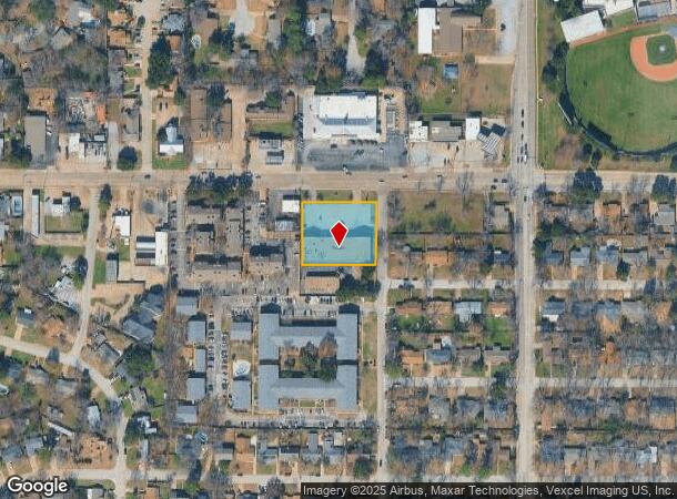  1700 W Park Row Dr, Arlington, TX Parcel Map