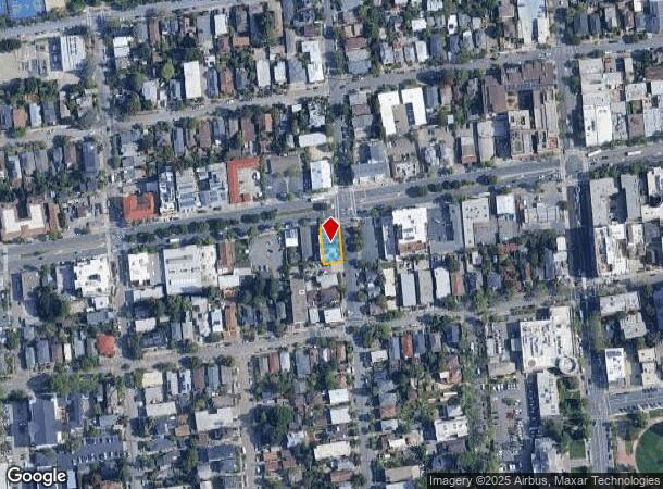  1798 University Ave, Berkeley, CA Parcel Map