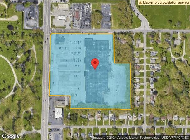  3485 Belmont Ave, Youngstown, OH Parcel Map