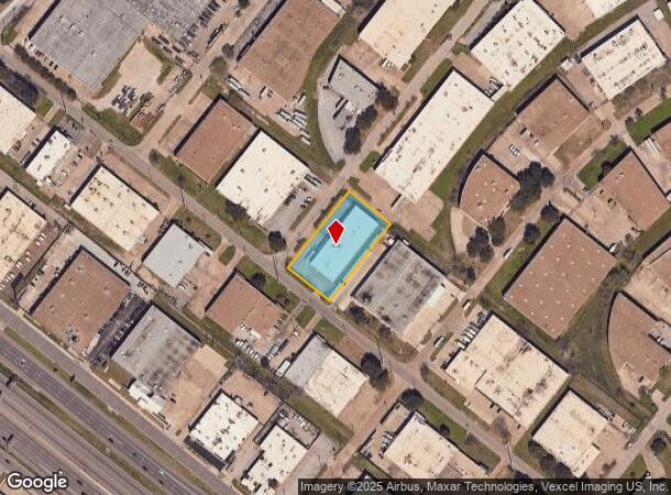  8918 Governors Row, Dallas, TX Parcel Map