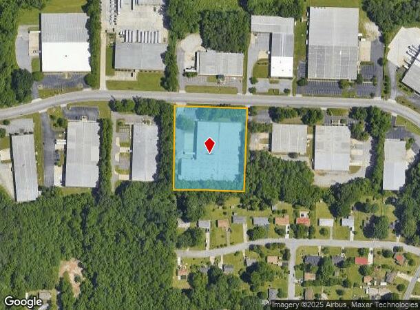  520 Townsend Ave, High Point, NC Parcel Map