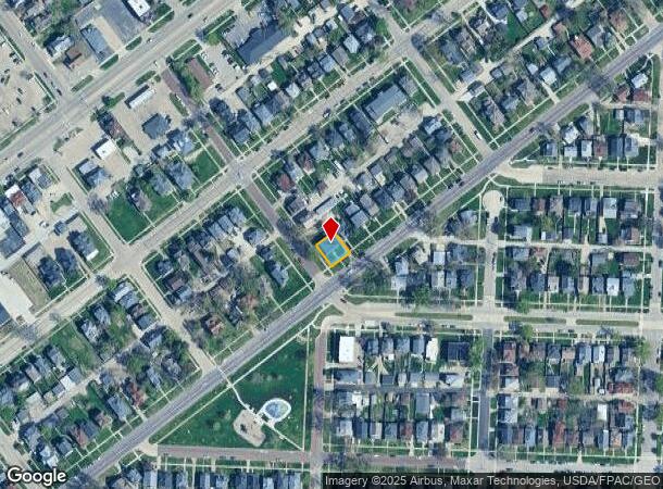  1600 3Rd Ave Se, Cedar Rapids, IA Parcel Map