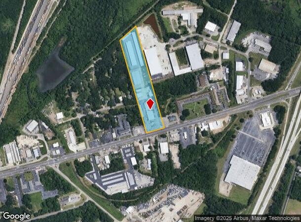  3802 Ogeechee Rd, Savannah, GA Parcel Map
