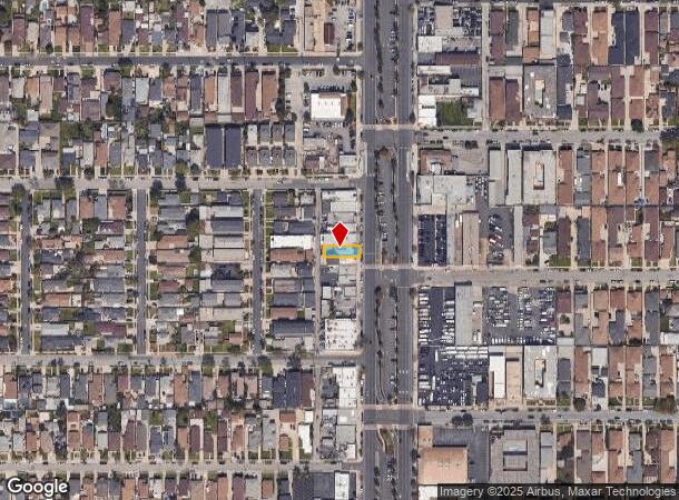  13857 Hawthorne Blvd, Hawthorne, CA Parcel Map