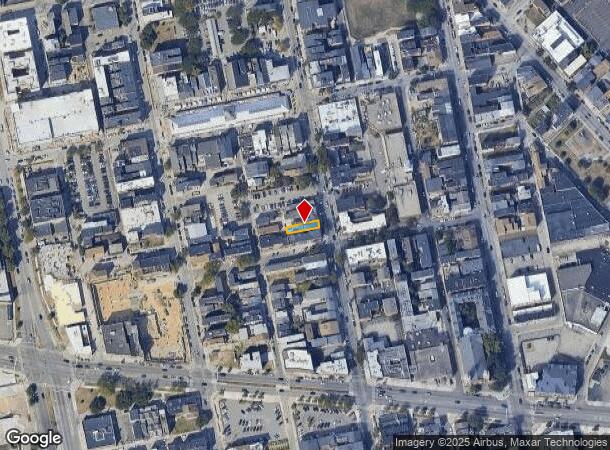  1705 Race St, Cincinnati, OH Parcel Map