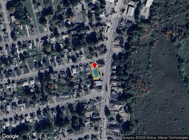  14 Whittenton St, Taunton, MA Parcel Map