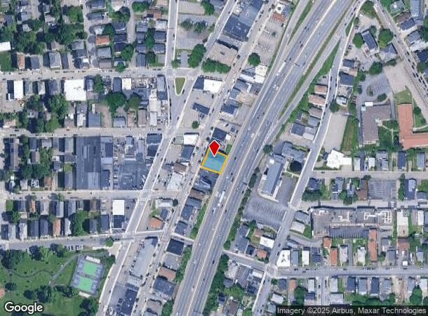  133 Millbury St, Worcester, MA Parcel Map