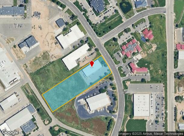  1299 H St, Greeley, CO Parcel Map