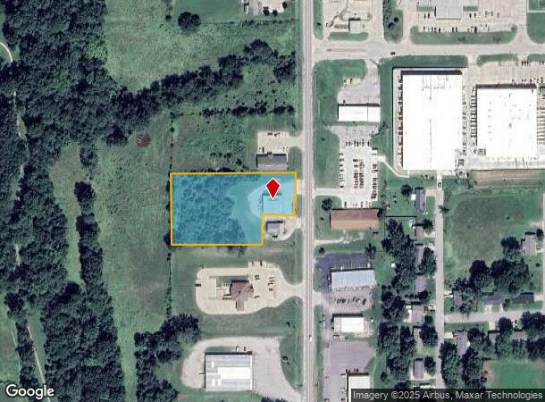 1409 N Main St, Carrollton, MO Parcel Map