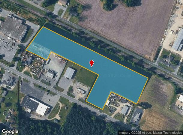 E Washington St, La Grange, NC Parcel Map