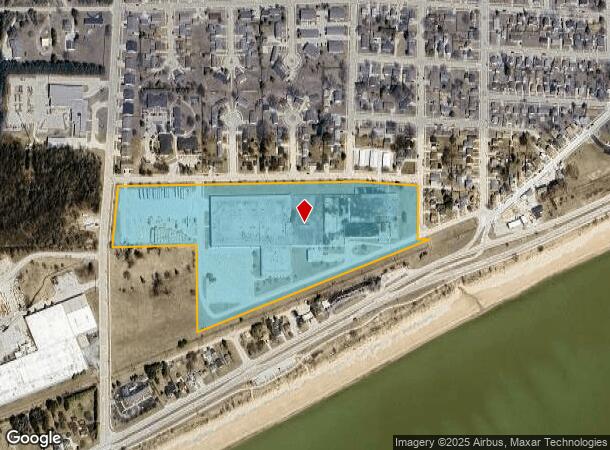  606 Parkway Blvd, Two Rivers, WI Parcel Map