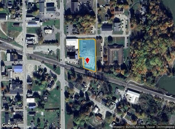  207 Maple St, Milan, IN Parcel Map