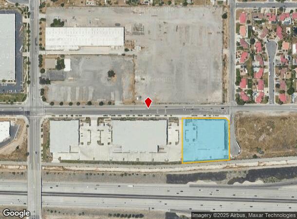  1355 W Casmalia St, Rialto, CA Parcel Map