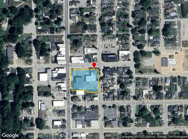 25 E Wright St, Covington, OH Parcel Map