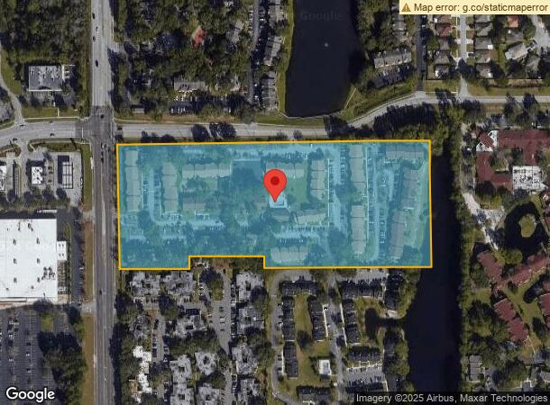  401 Monument Rd, Jacksonville, FL Parcel Map