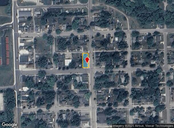  229 2Nd St, Ludington, MI Parcel Map