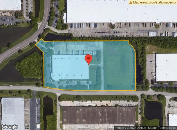  8215 Westside Industrial Dr, Jacksonville, FL Parcel Map