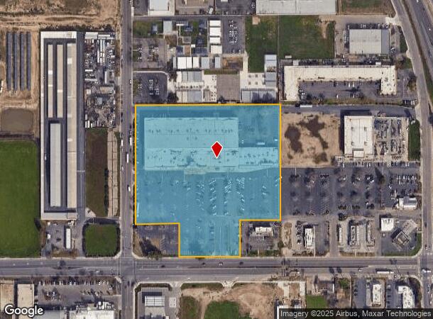  2323 W Main St, Turlock, CA Parcel Map