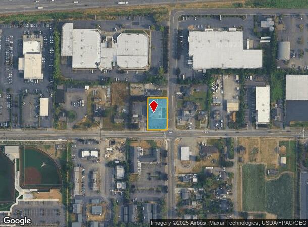 6191 20Th St E, Fife, WA Parcel Map