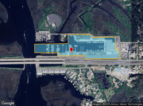  2079 Beach Blvd, Jacksonville Beach, FL Parcel Map