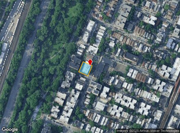  3961 Carpenter Ave, Bronx, NY Parcel Map