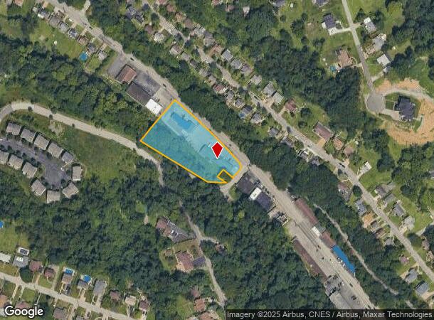 2405 Mcneilly Rd, Pittsburgh, PA Parcel Map