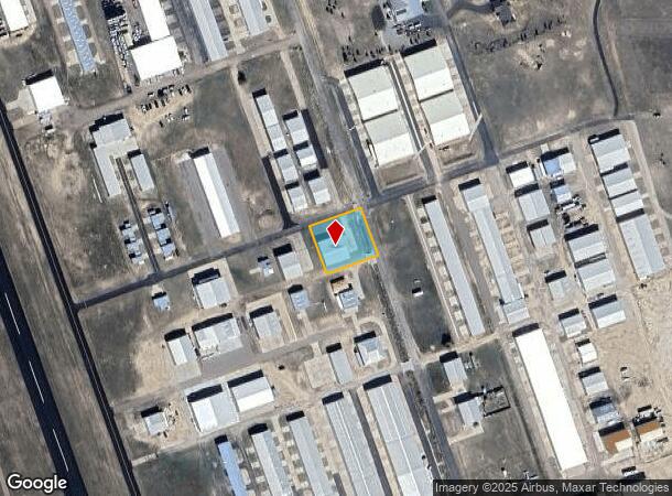 8090 Cessna Dr, Peyton, CO Parcel Map