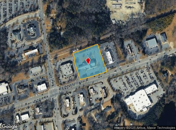 1405 N Main St, Fuquay Varina, NC Parcel Map