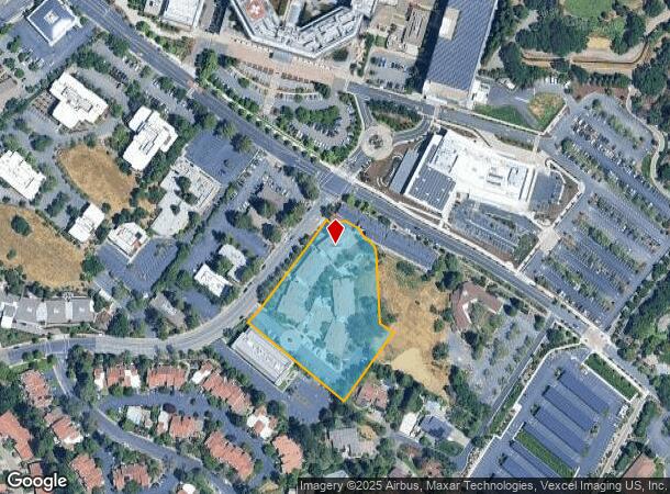 1485 Montego, Walnut Creek, CA Parcel Map