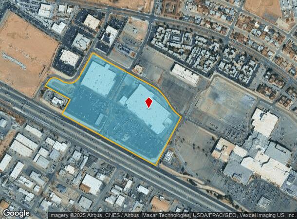  7101 Gateway Blvd W, El Paso, TX Parcel Map