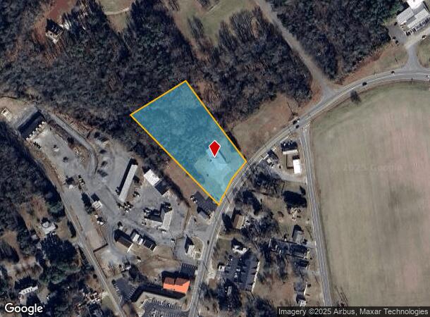 589 Main St, Warsaw, VA Parcel Map