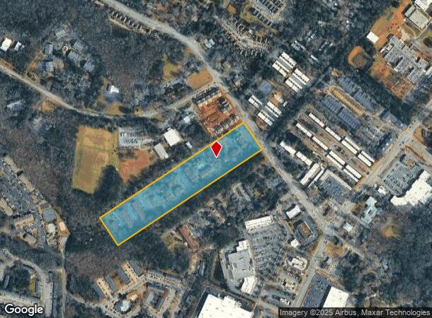1590 Barnett Shoals Rd, Athens, GA Parcel Map