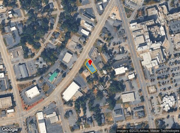  214 E Greenville St, Anderson, SC Parcel Map
