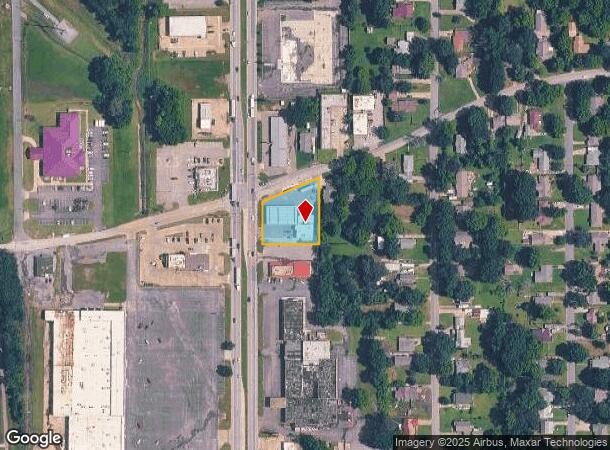 702 S 32Nd St, Muskogee, OK Parcel Map