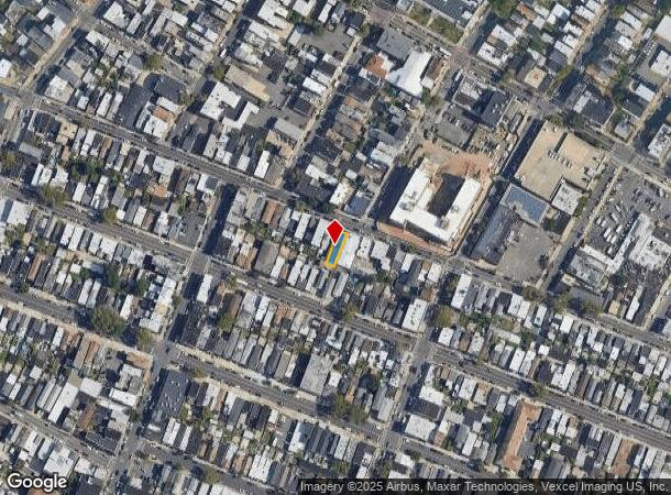 158 Elm St, Newark, NJ Parcel Map