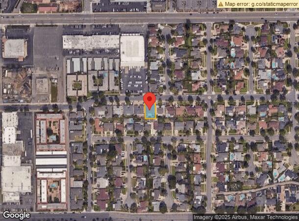  1400 E Wilshire Ave, Fullerton, CA Parcel Map