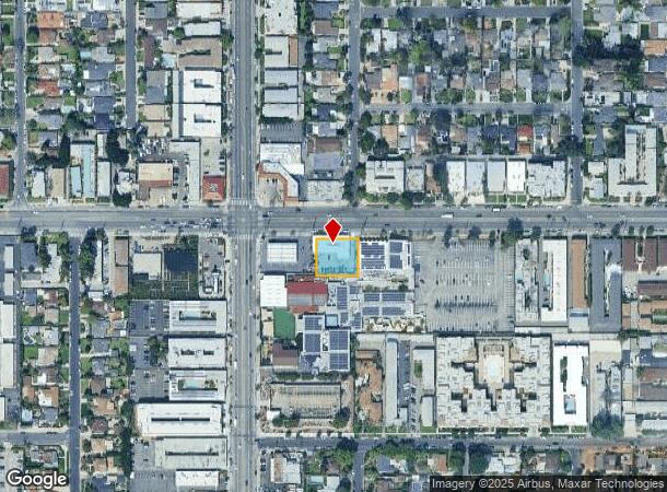  12036 Burbank Blvd, Valley Village, CA Parcel Map