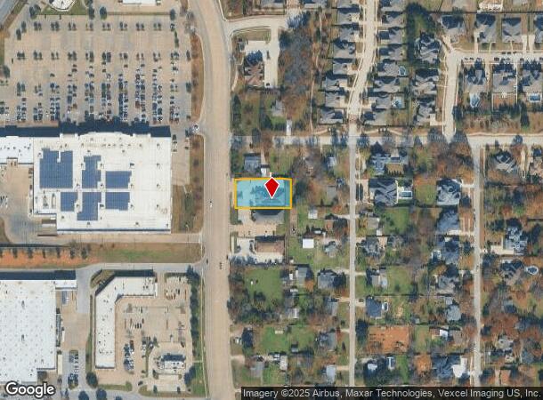 8508 Precinct Line Rd, Colleyville, TX Parcel Map