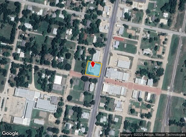 101 N 3Rd St, Wortham, TX Parcel Map