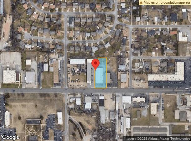  4621 Nw 10Th St, Oklahoma City, OK Parcel Map