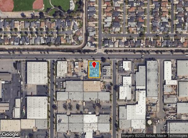 2010 W 135Th St, Gardena, CA Parcel Map