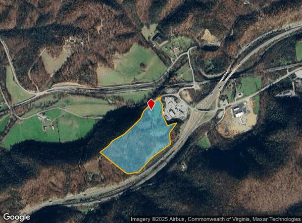  5083 Northfork Rd, Elliston, VA Parcel Map