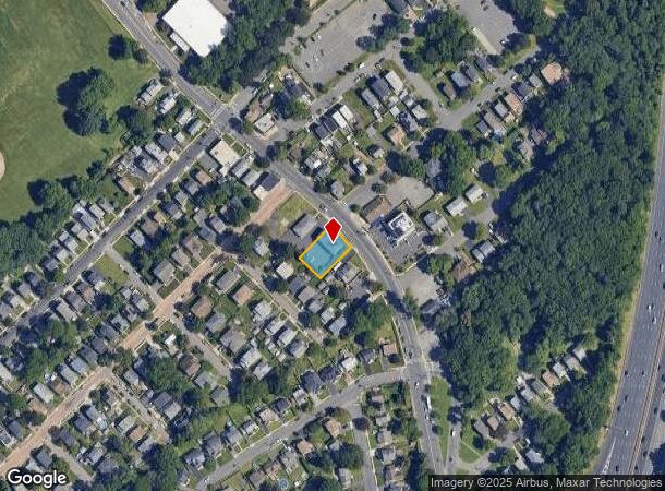  502 Centennial Ave, Cranford, NJ Parcel Map