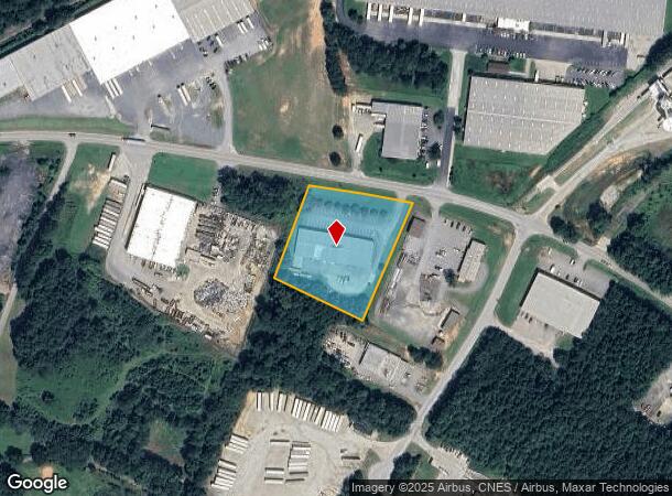  1209 Old Stage Rd, Simpsonville, SC Parcel Map