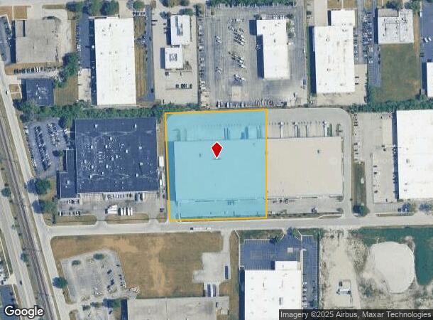  1600 Sherwin Ave, Des Plaines, IL Parcel Map