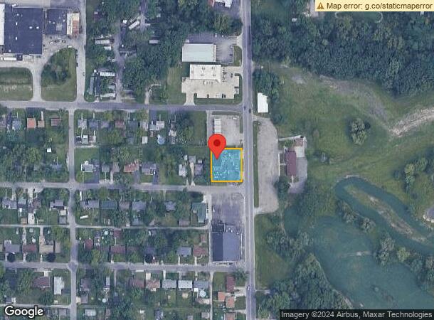  624 N Wisconsin St, Hobart, IN Parcel Map